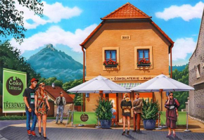Гостиница Penzion Čokolaterie  Тршебенице 
